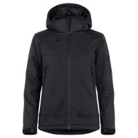 Grayland softshelljas dames zwart,l