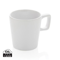 Keramische moderne koffiemok wit