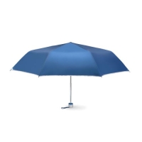 21 inch opvouwbare paraplu Cardif blauw