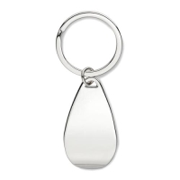 Sleutelhanger met opener Handy glanzend zilver