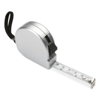 Rolmaat 2 meter Melo mat zilver