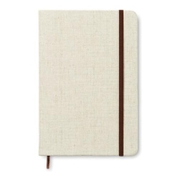 A5 notitieboek Canvas beige