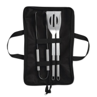BBQ gereedschapset Shakes zwart