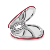 Dubbele spiegel magnetisch rood
