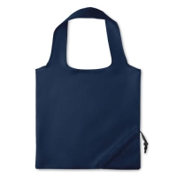 Opvouwbare boodschappentas blauw