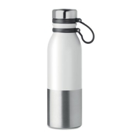 Dubbelwandige drinkfles 600 ml Iceland wit