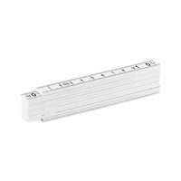 Opvouwbare duimstok Meter wit