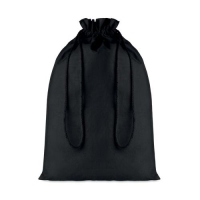 Katoenen geschenkzak large Taske zwart