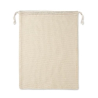 Katoenen groente en fruittas Veggie beige