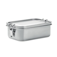 RVS lunchbox 750 ml Chan mat zilver