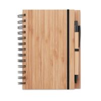 A5 bamboe notitieboek Bambloc hout