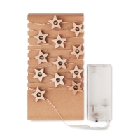 Ster LED snoer Milky way wood