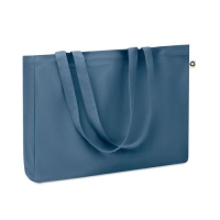 Gerecyclede tas Respect coloured blauw
