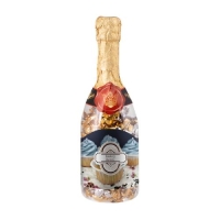 Champagnefles bonbons transparant