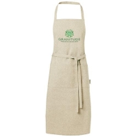 Gerecycled katoenen schort Pheebs naturel