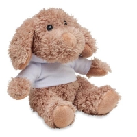 Pluchen hond Doggy wit