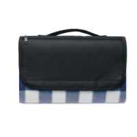 RPET fleecedeken Caly blauw