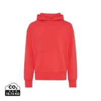 Iqoniq Yoho relaxed hoodie rood,2xl
