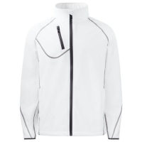 Projob 2422 softshelljas heren wit,l