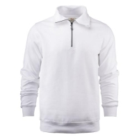 Sweatshirt Rounders half zip wit,l