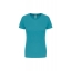 Functioneel damessportshirt light turquoise,2xl