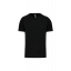 Heren sport T-shirt V-hals zwart,3xl