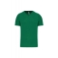 Heren sport T-shirt V-hals kelly green,2xl