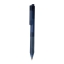 X9 frosted pen met siliconen grip donkerblauw