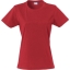 Modern lichtgewicht dames T-shirt rood,l