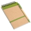Gerecycled notitieboekje groen