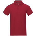 Calgary herenpolo korte mouwen rood,l