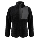 Teddy fleece sweater Kingsley woman zwart,l