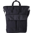 Polyester schoudertas Dean zwart