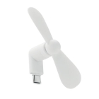 Draagbare USB-ventilator Phan wit