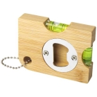 Bamboe flesopener met waterpas Levo naturel