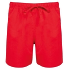 Ecologische heren zwembroek rood,s