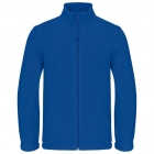Kindervest microfleece met rits royal blue,6-8 jaar