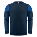 Prime crewneck sweater unisex marineblauw/kobalt,2xl
