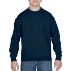 Gildan kids sweater navy,l