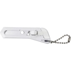 Stanleymes met sleutelhanger wit