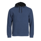 Clique classic hoody blauwmelange,l