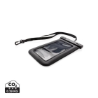 IPX 8 waterdichte drijvende telefoon hoes zwart