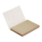 Memoblok van groeipapier Grow me wit