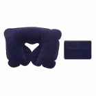 Nekkussen opblaasbaar blauw