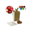 Hot-but-cool beker aardbeienzaadjes