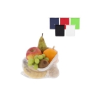Gekleurd herbruikbaar groente fruitzakje 25x30cm