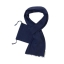 Organisch katoenen sjaal Betty marineblauw