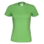 Dames T-shirt ecologisch Fairtrade katoen groen,l