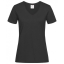 T-shirt Classic-V Woman black opal,l