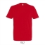Klassiek heren T-shirt  rood,2xl